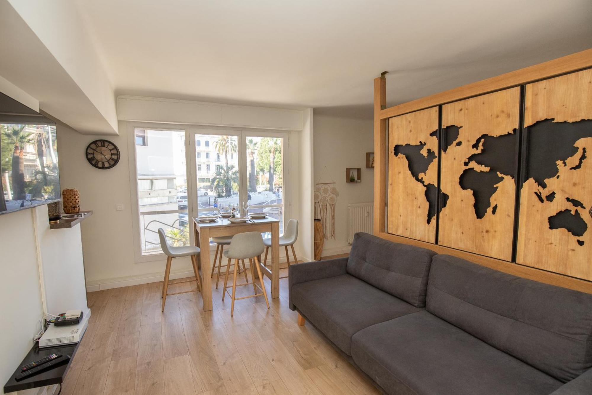 Apartamento La Chic Riviera - Clim - Wifi - Croisette Cannes Exterior foto