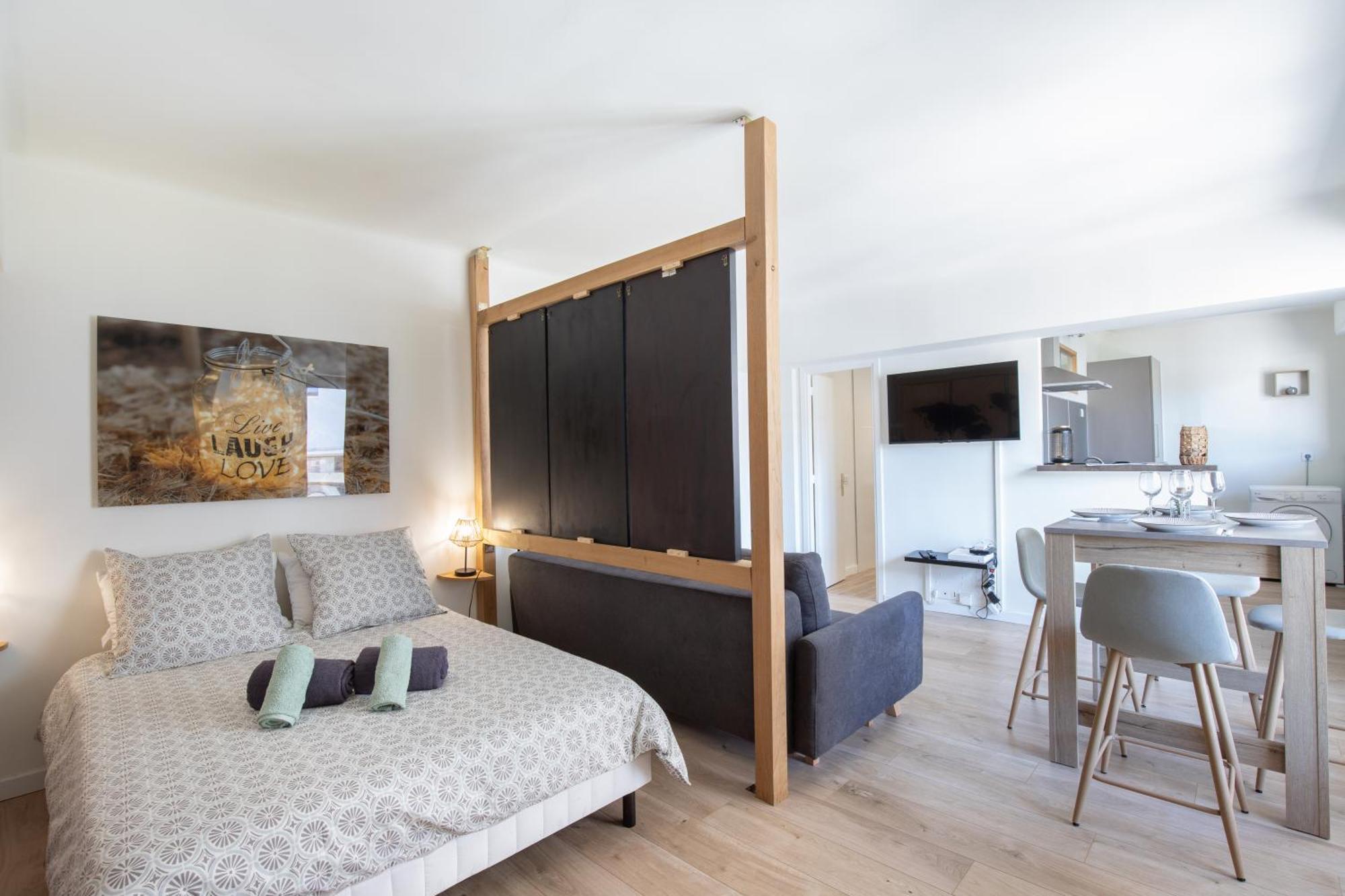 Apartamento La Chic Riviera - Clim - Wifi - Croisette Cannes Exterior foto